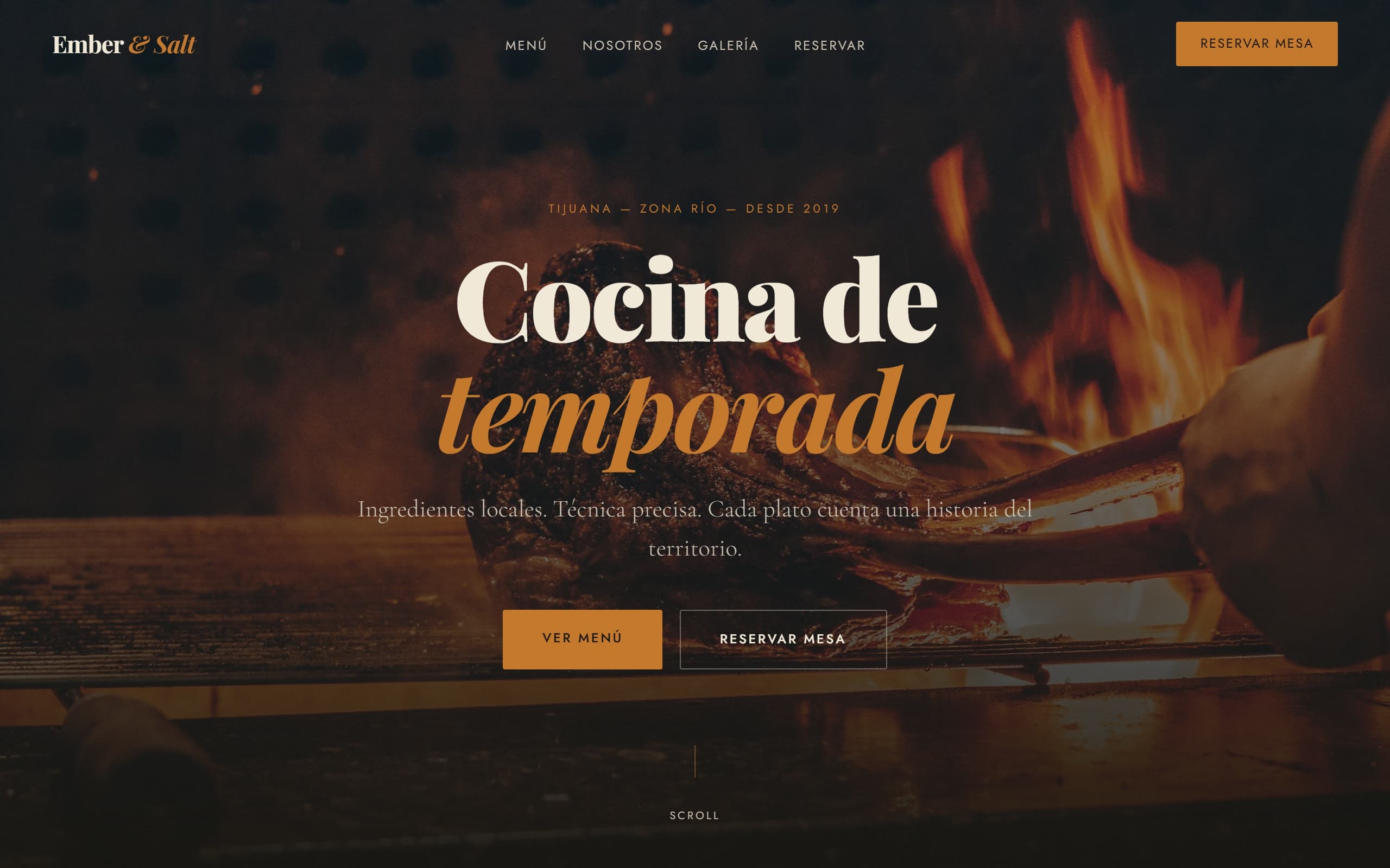 Preview de Ember & Salt