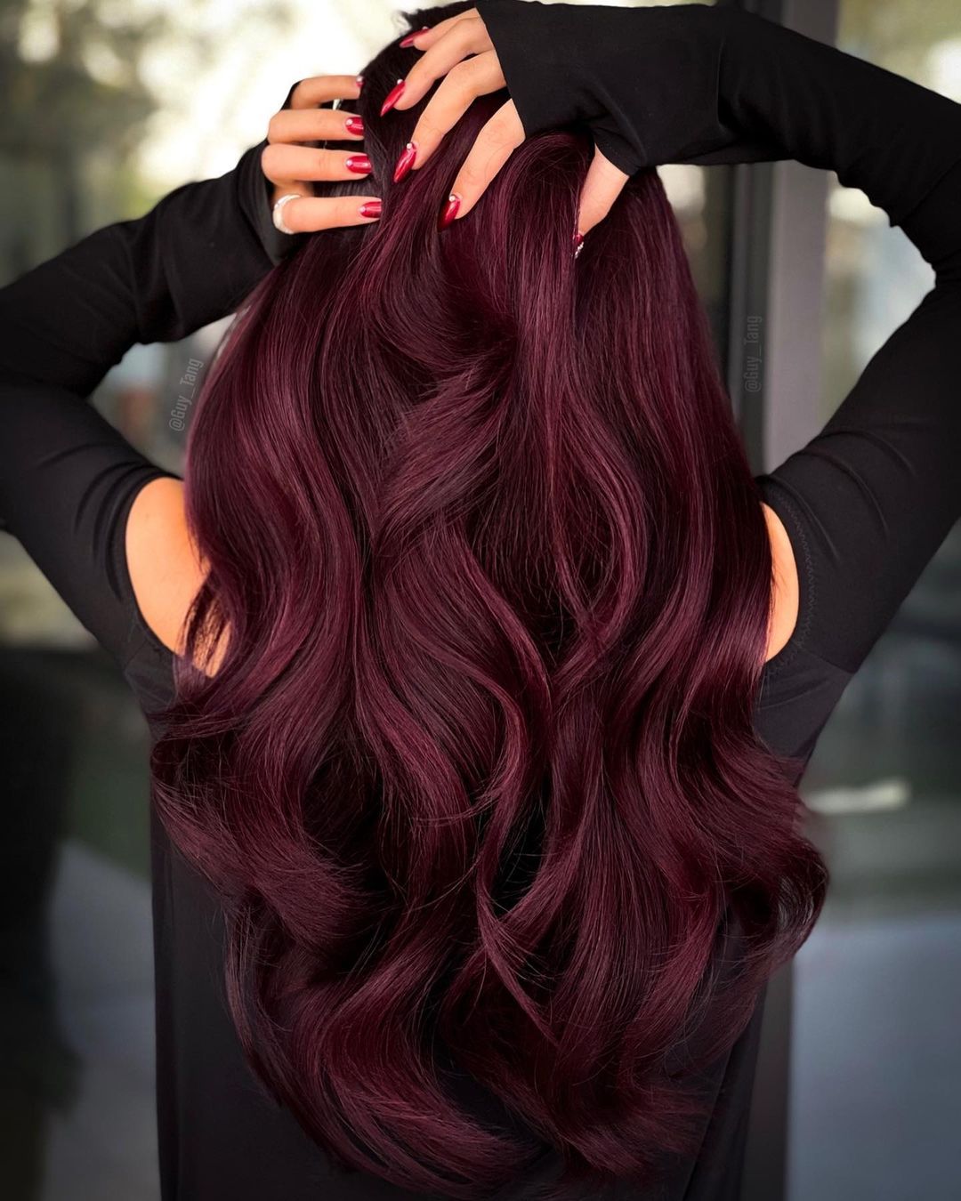Coloraci&oacute;n de cabello rojo